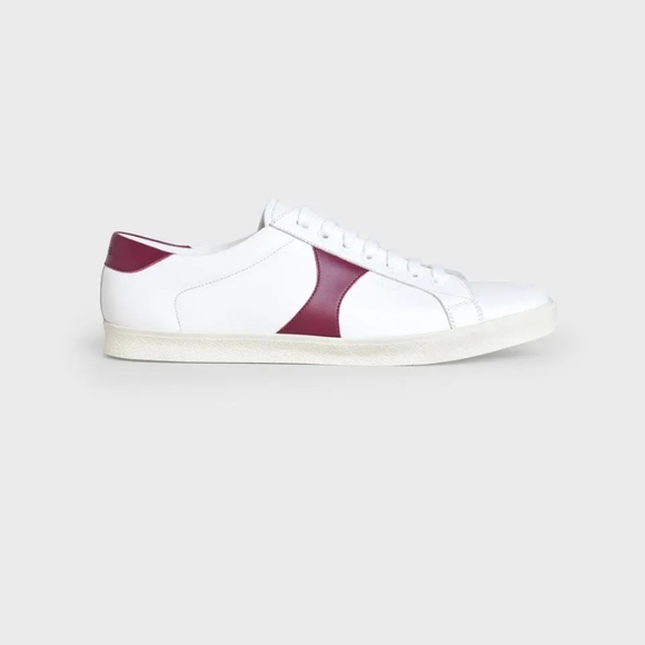 CELINE Leather Triomphe Sneakers - Picture 2 of 4